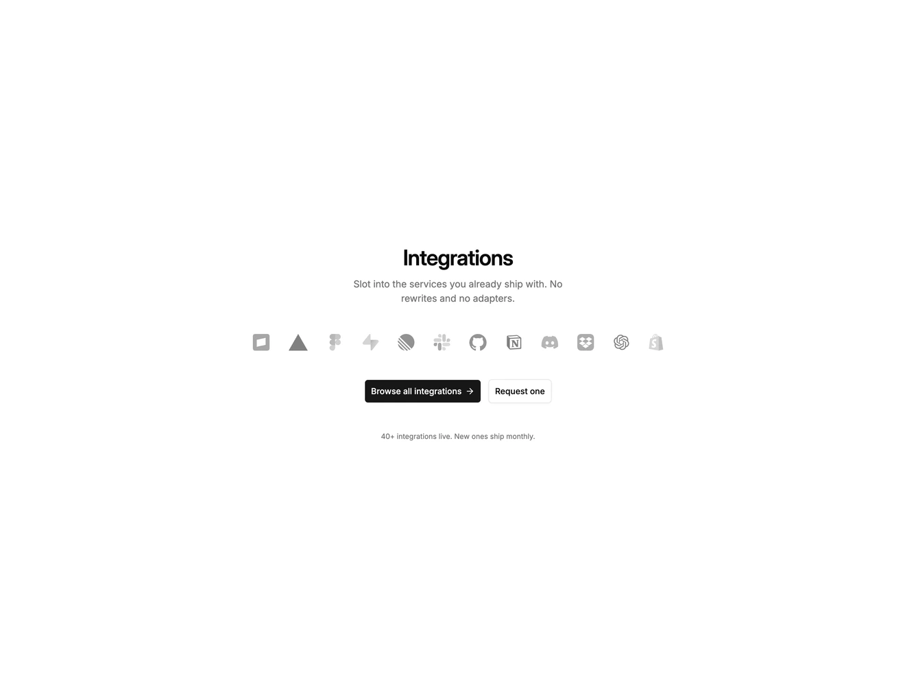 Shadcn Integration 27 block