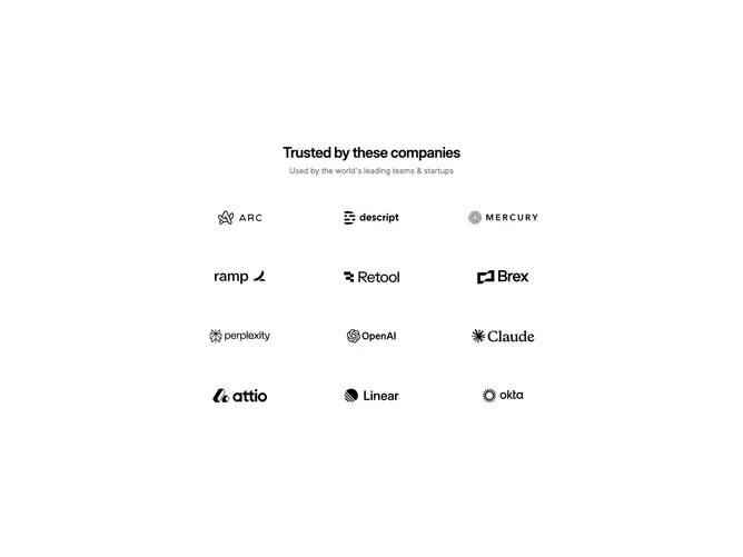 Shadcn Logos 29 - Three Column Logo Grid