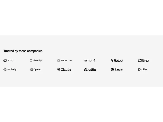 Shadcn Logos 33 - Left Aligned Logo Grid With Muted Background
