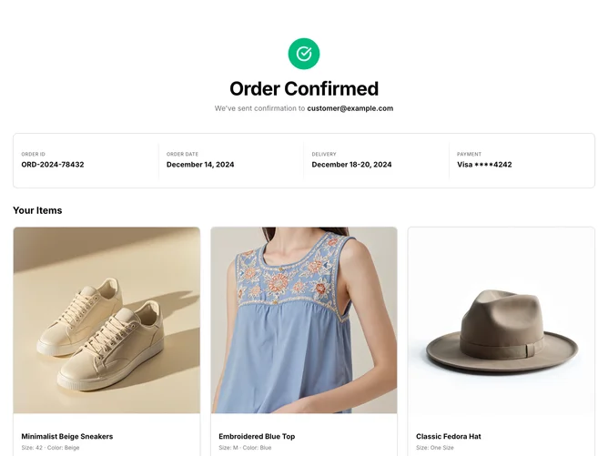 Shadcn Order Summary 3