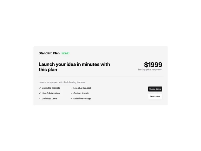 Shadcn Pricing 14