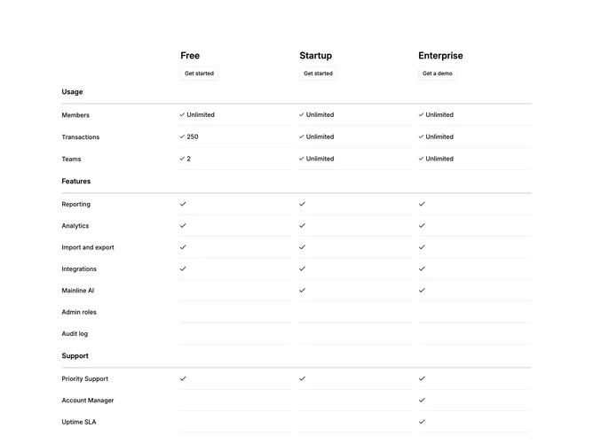 Shadcn Pricing 23