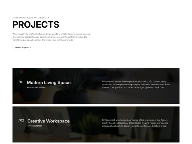 Shadcn Projects 18 block