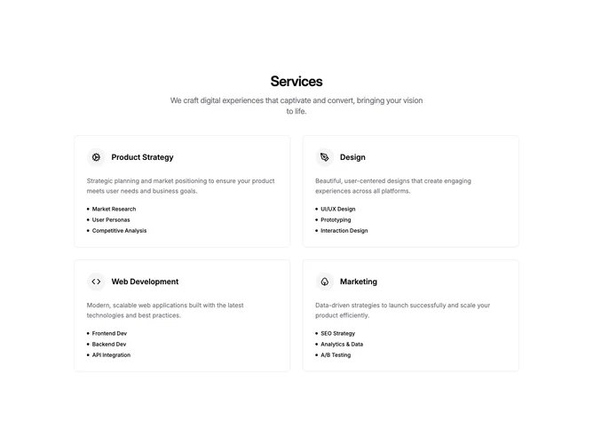 Shadcn Services 4