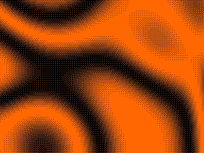 Shadcn Shader 6 - Dithered Wave Shader