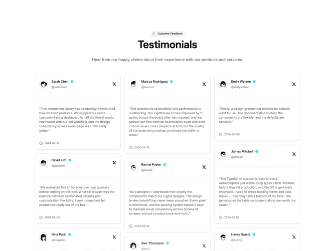 Shadcn Testimonial 23