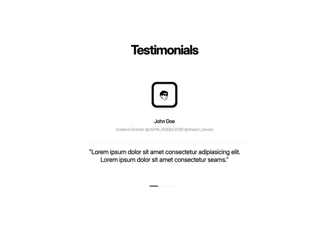 Shadcn Testimonial 29