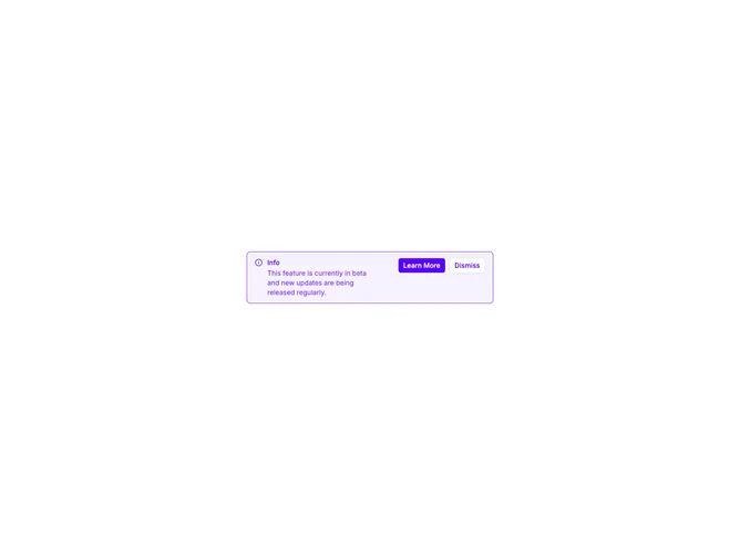Shadcn Alert Info 5 component