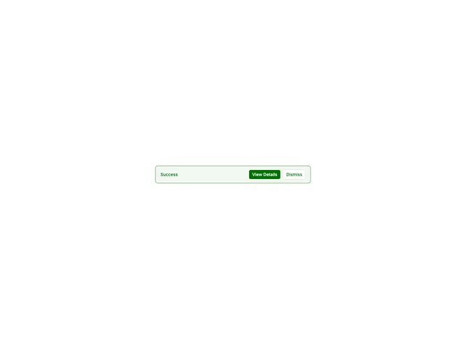 Shadcn Alert Success 3 component