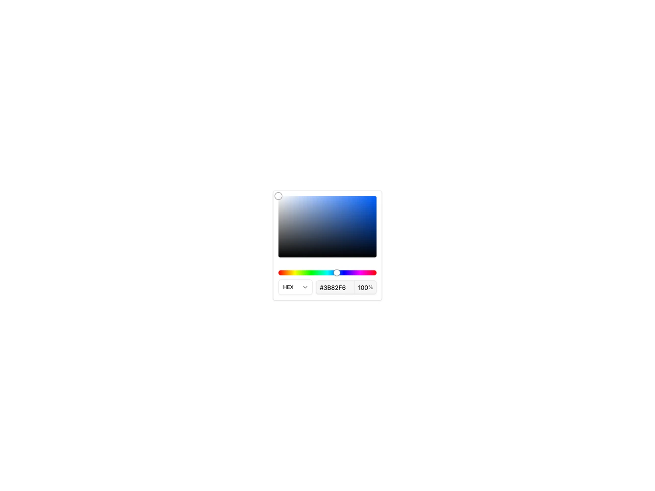 Shadcn Color Picker Components