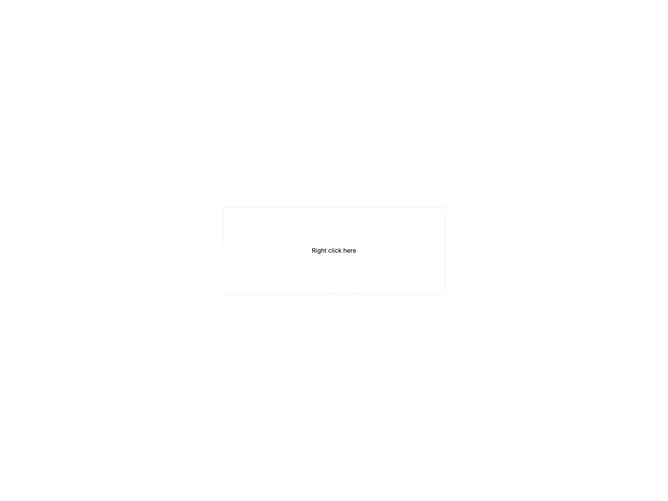 Shadcn Context Menu Standard 6 component