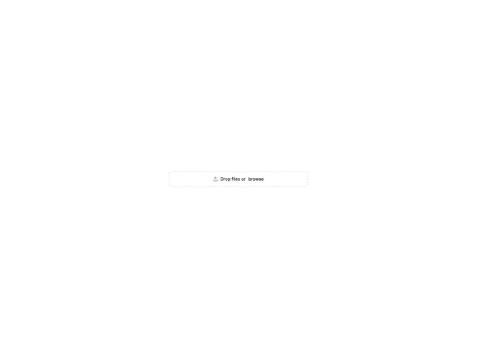 Shadcn File Upload List 3 component