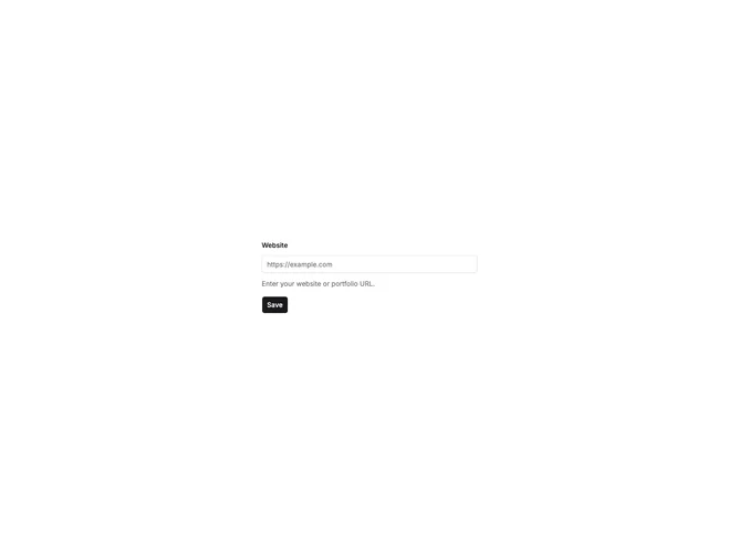Shadcn Form Basic Forms 5 component