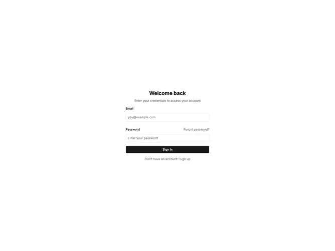 Shadcn Form Patterns 1 component