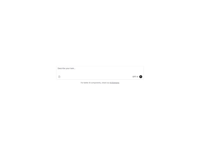 Shadcn Input Group Ai 3 component