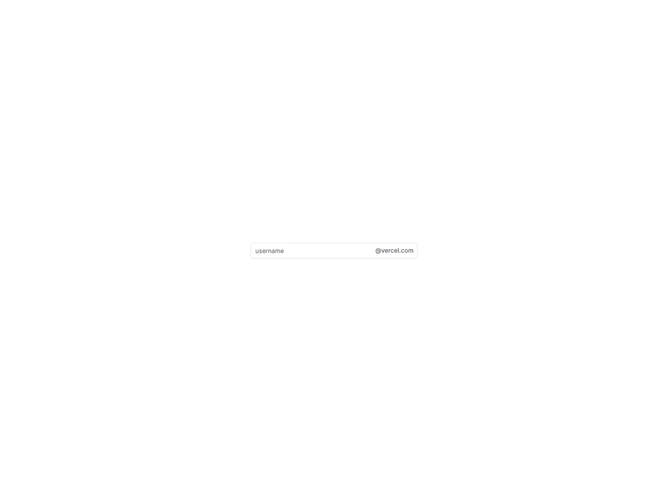 Shadcn Input Group Text 3 component