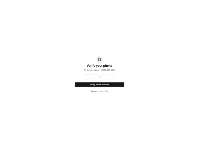 Shadcn Input Otp Use Cases 3 component