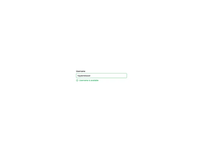 Shadcn Input Validation 2 component