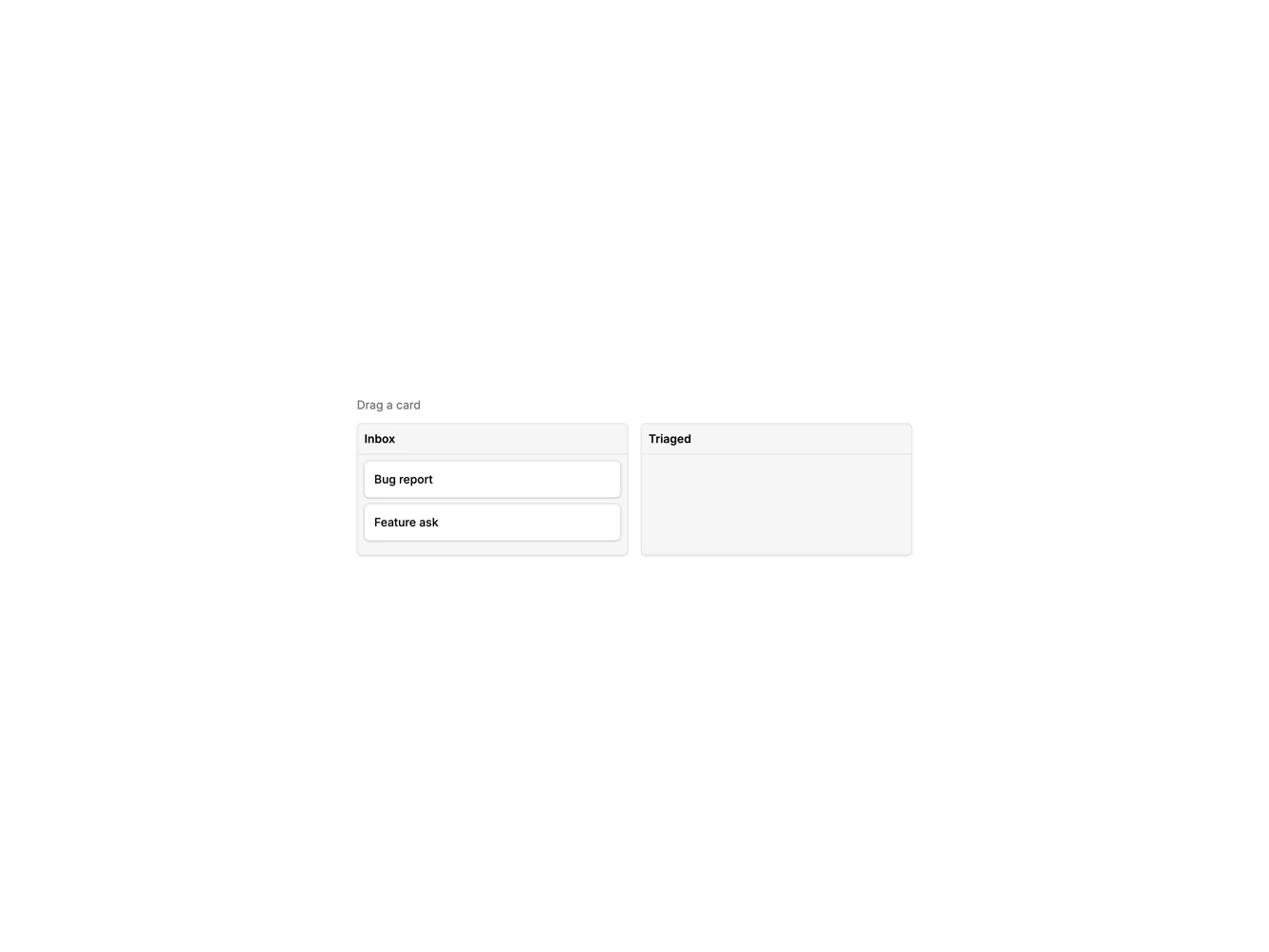 Shadcn Kanban Events 1 component
