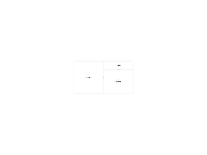 Shadcn Resizable Nested Panels component