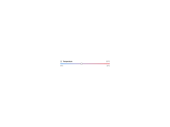 Shadcn Slider Settings 3 component