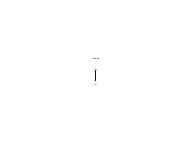 Shadcn Slider Vertical 1 component