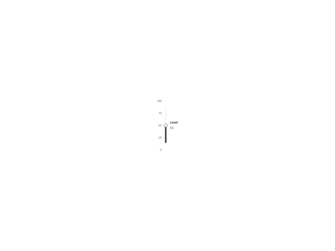 Shadcn Slider Vertical 3 component