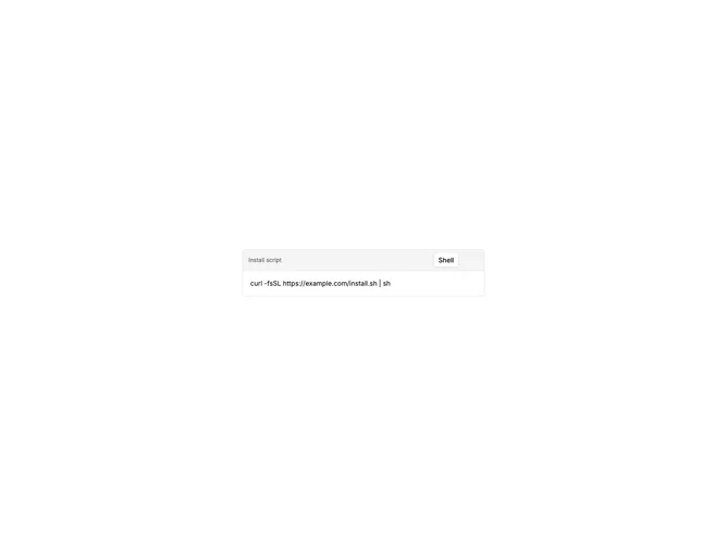 Shadcn Snippet Header 1 component
