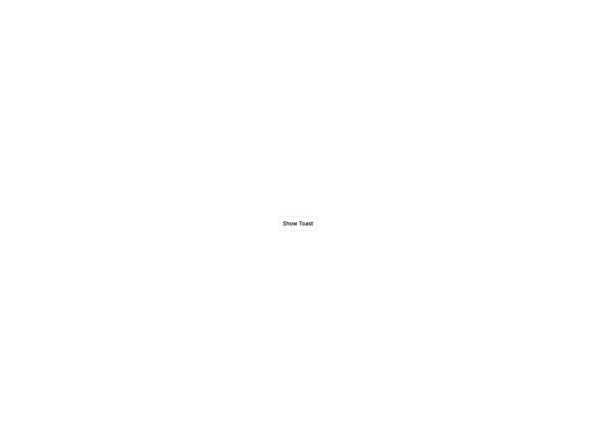 Shadcn Sonner Interactive 3 component
