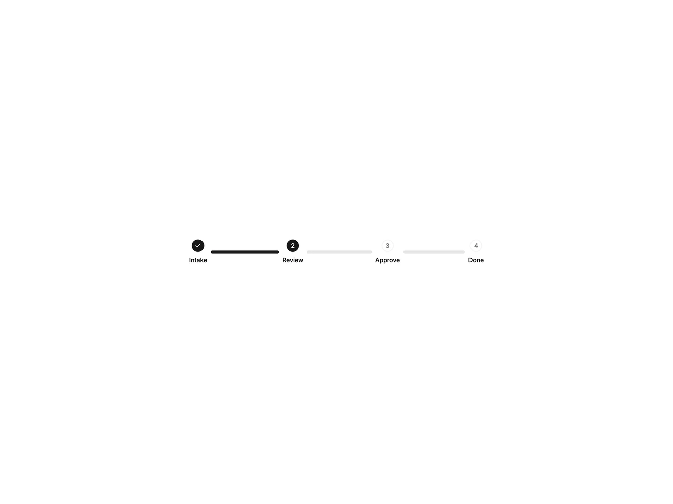 Shadcn Stepper Progress 2 component