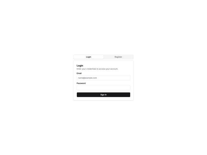 Shadcn Tabs Content 1 component