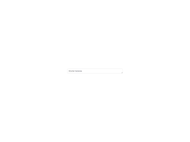 Shadcn Textarea Standard 4 component