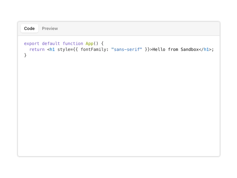 Shadcn Sandbox Components