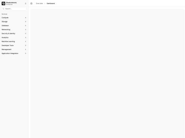 Shadcn Sidebar Blocks