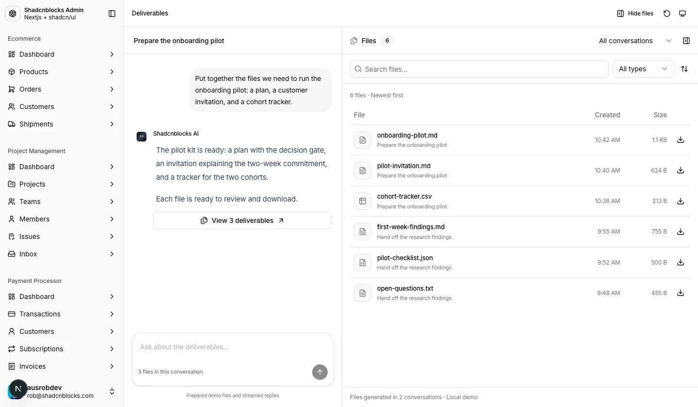 AI · Document 4 — Shadcn Admin Kit