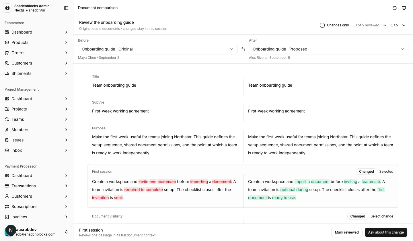 AI · Document 5 — Shadcn Admin Kit