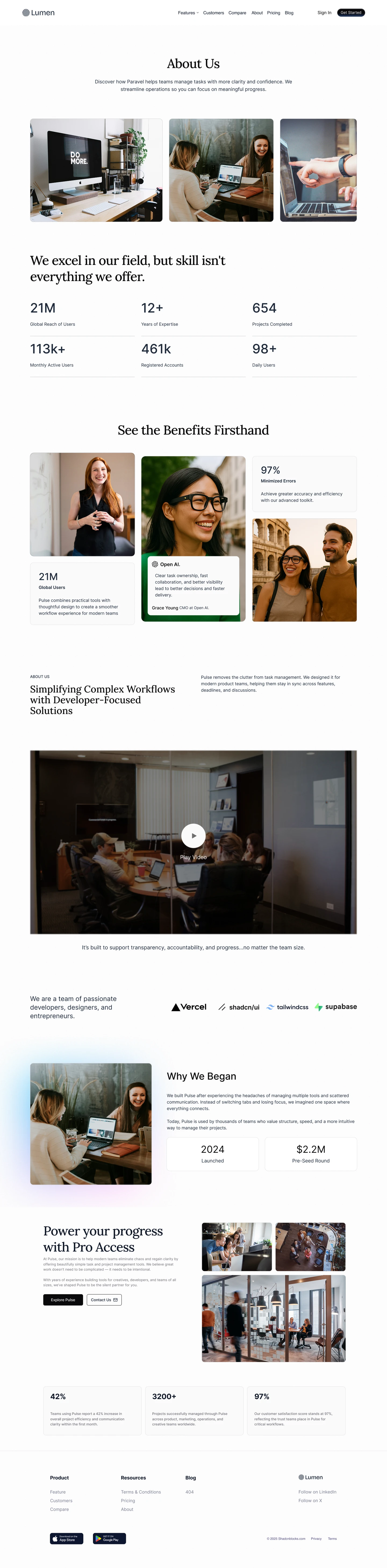 Lumen Website Screenshot 2